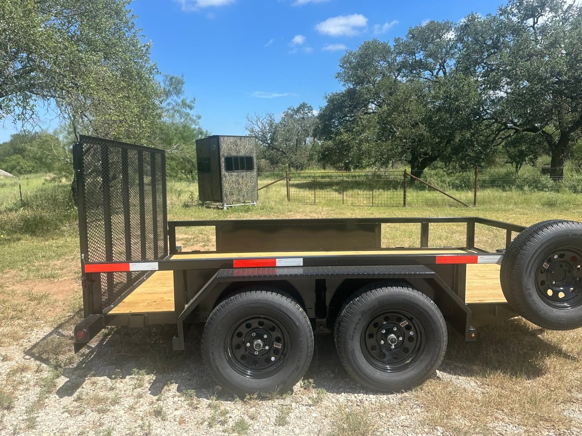 Ranch King 6'10"x12' Tandem Utility Trailer GATE - 2603 2818 - J4 Trailer