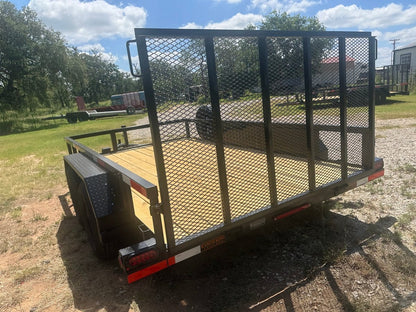 Ranch King 6'10"x12' Tandem Utility Trailer GATE - 2603 2818 - J4 Trailer
