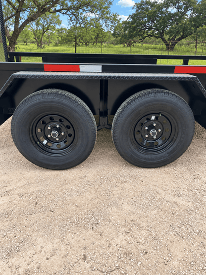 Ranch King 6'10"x12' Tandem Utility Trailer GATE - 4200 4201 - J4 Trailer