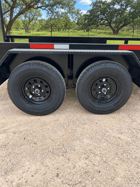 Ranch King 6'10"x12' Tandem Utility Trailer GATE - 4200 4201 - J4 Trailer