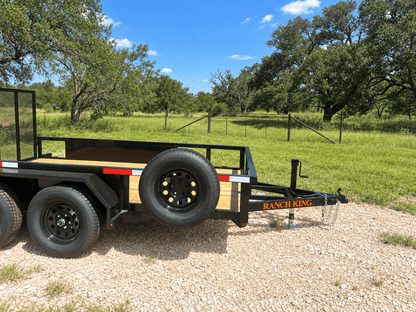 Ranch King 6'10"x12' Tandem Utility Trailer GATE - 4200 4201 - J4 Trailer