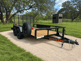 Ranch King 6'10"x12' Tandem Utility Trailer GATE - 4200 4201 - J4 Trailer
