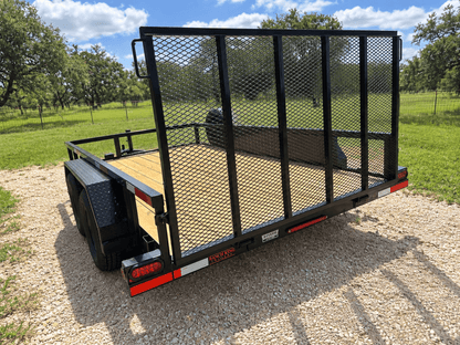 Ranch King 6'10"x12' Tandem Utility Trailer GATE - 4200 4201 - J4 Trailer