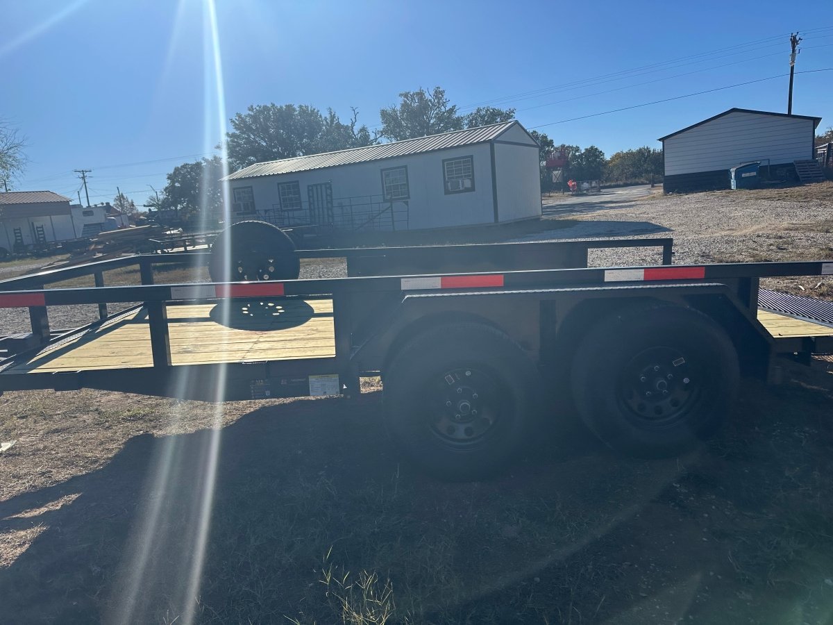 Ranch King 6'10"x14' Tandem Utility Trailer BIFOLD GATE - 2875 - J4 Trailer