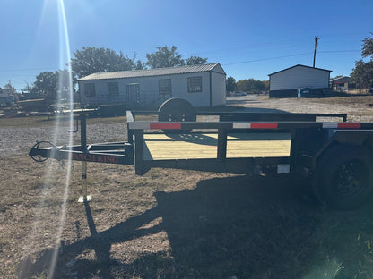 Ranch King 6'10"x14' Tandem Utility Trailer BIFOLD GATE - 2875 - J4 Trailer
