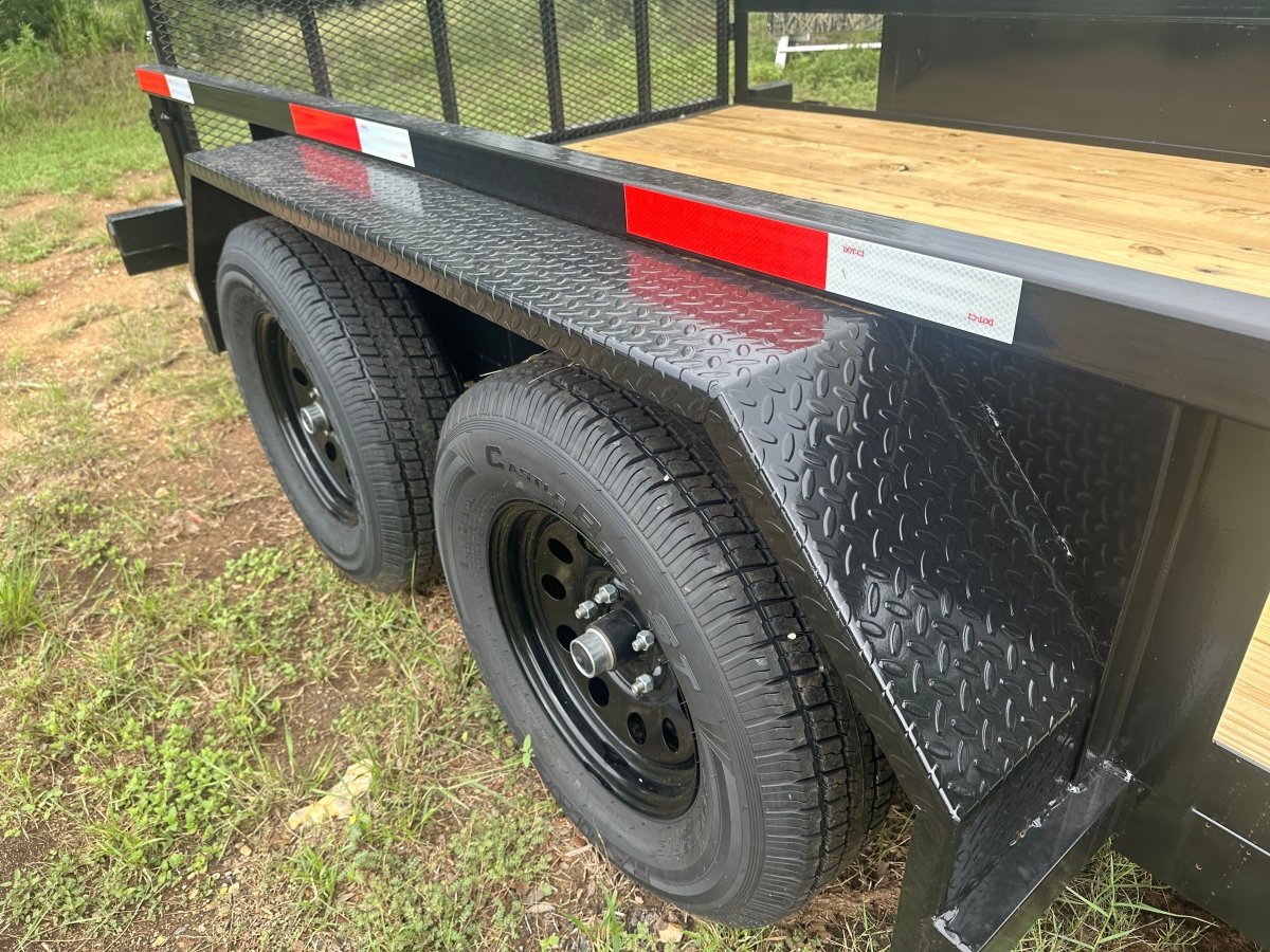 Ranch King 6'10"x14' Tandem Utility Trailer GATE - 2606 2746 - J4 Trailer