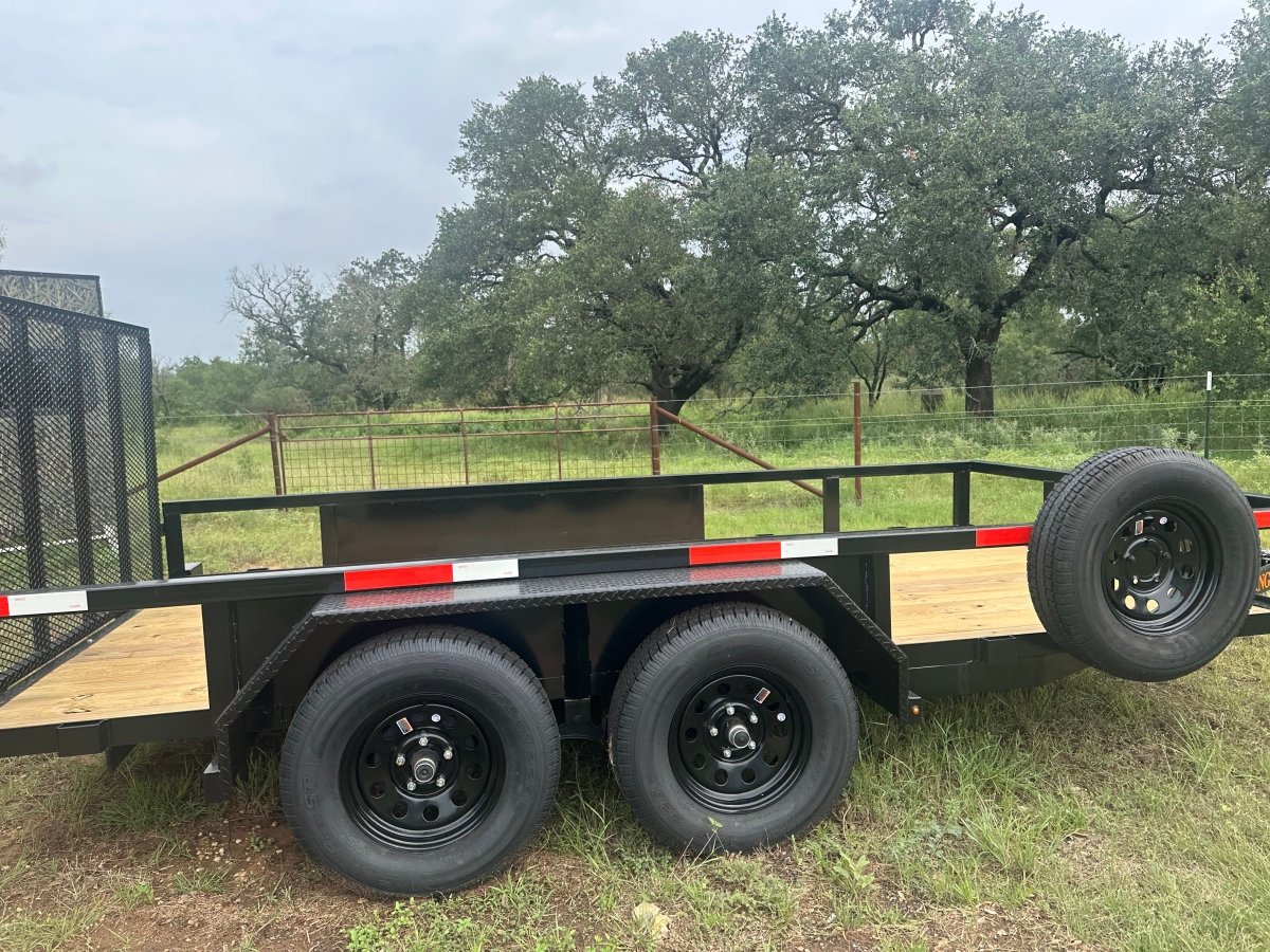 Ranch King 6'10"x14' Tandem Utility Trailer GATE - 2606 2746 - J4 Trailer