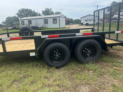 Ranch King 6'10"x14' Tandem Utility Trailer GATE - 2606 2746 - J4 Trailer