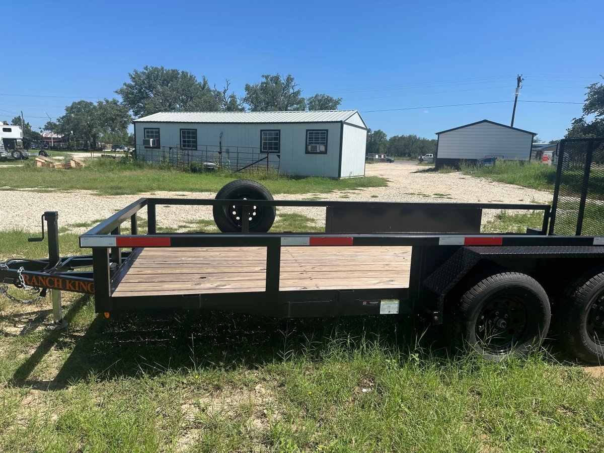 Ranch King 6'10"x16' Tandem Utility GATE - 2888 - J4 Trailer