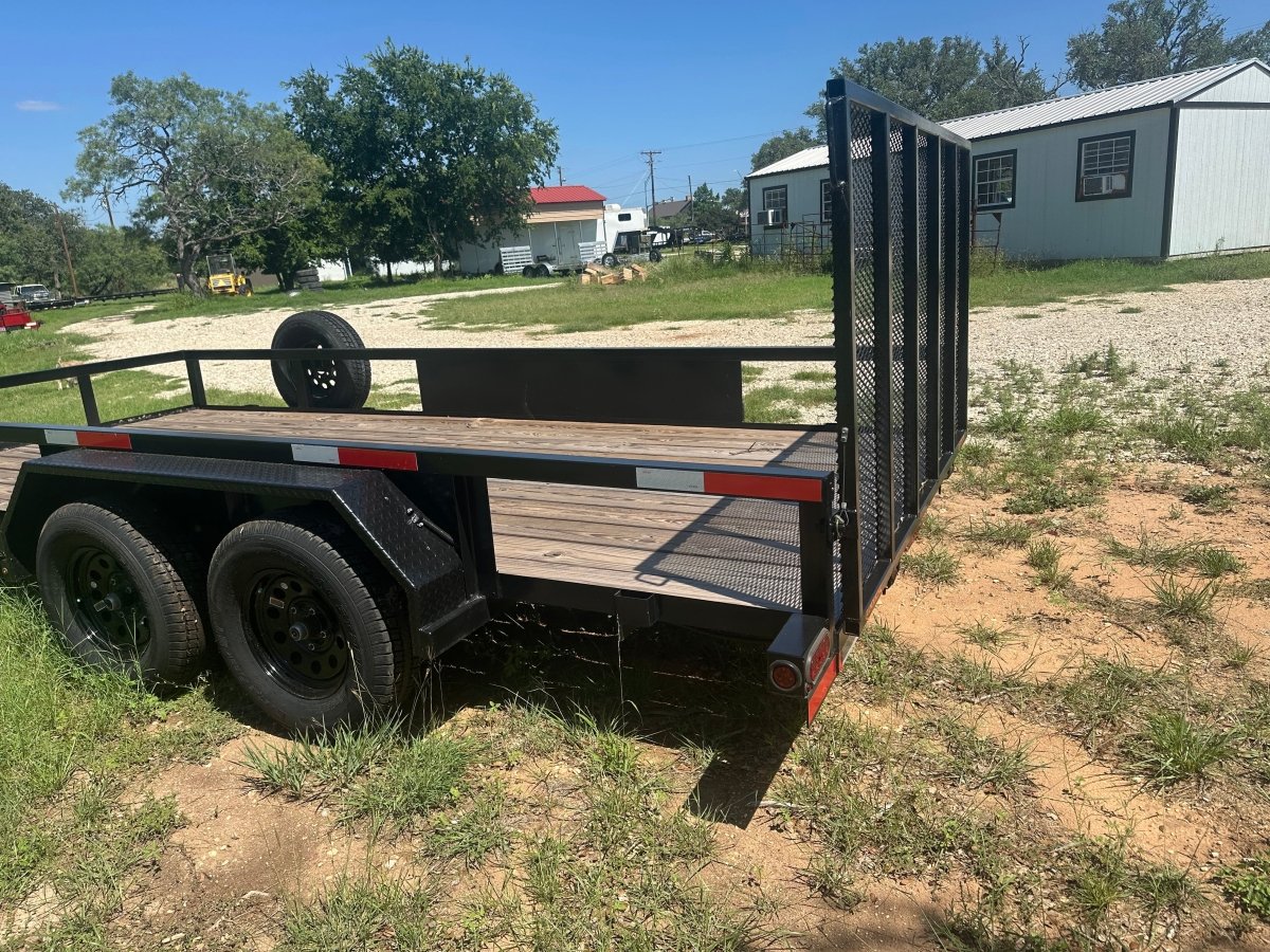 Ranch King 6'10"x16' Tandem Utility GATE - 2888 - J4 Trailer