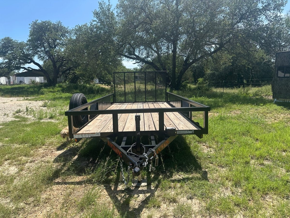 Ranch King 6'10"x16' Tandem Utility GATE - 2888 - J4 Trailer