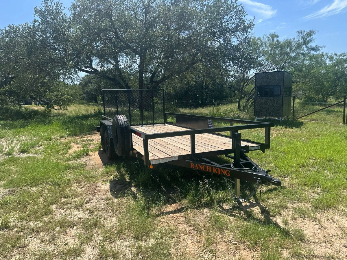Ranch King 6'10"x16' Tandem Utility GATE - 2888 - J4 Trailer