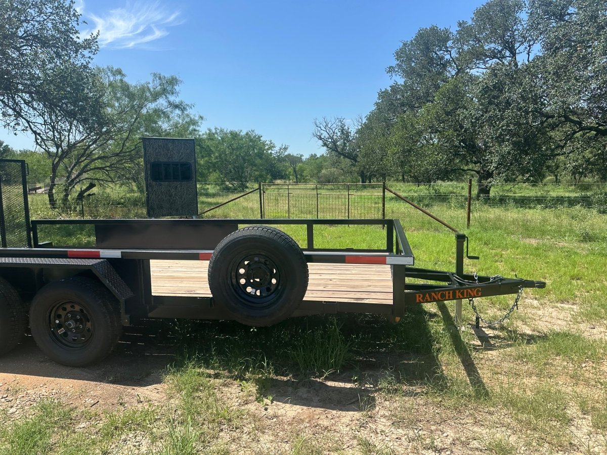 Ranch King 6'10"x16' Tandem Utility GATE - 2888 - J4 Trailer