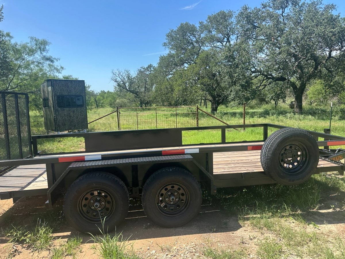 Ranch King 6'10"x16' Tandem Utility GATE - 2888 - J4 Trailer
