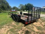 Ranch King 6'10"x16' Tandem Utility GATE - 2888 - J4 Trailer