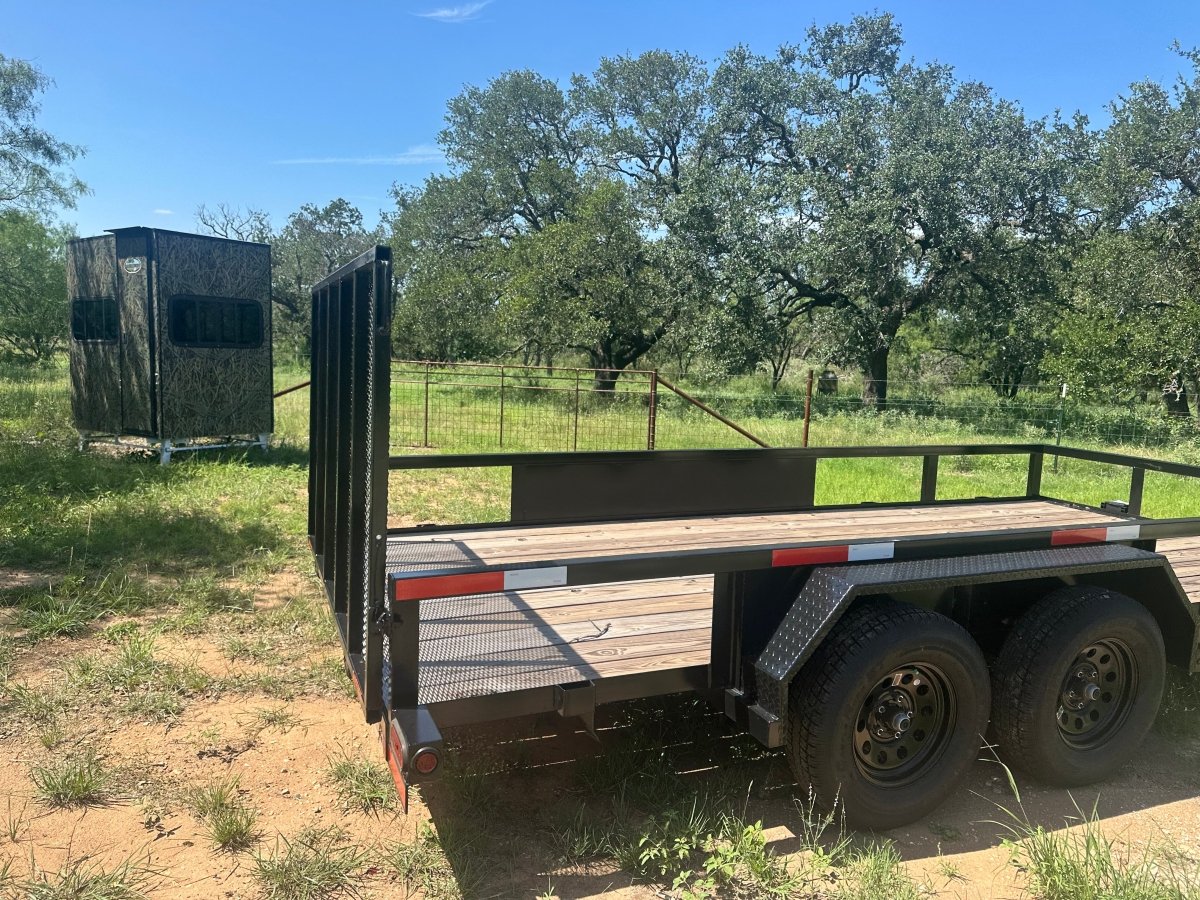 Ranch King 6'10"x16' Tandem Utility GATE - 2888 - J4 Trailer