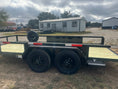 Load image into Gallery viewer, Ranch King 6'10'x16' Tandem Utility Trailer RAMPS - 3133 - J4 Trailer
