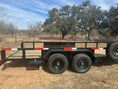 Load image into Gallery viewer, Ranch King 6'10"x18' 10K Tandem Utility Trailer RAMPS - 2800 - J4 Trailer
