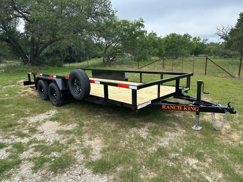 Ranch King 6'10"x18 TC18610 - 70ESR - 3803 - J4 Trailer