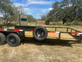 Load image into Gallery viewer, Ranch King 6'10"x20' Tandem Utility 10k RAMPS - 2478 - J4 Trailer
