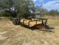 Load image into Gallery viewer, Ranch King 6'10"x20' Tandem Utility 10k RAMPS - 2478 - J4 Trailer
