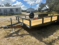 Load image into Gallery viewer, Ranch King 6'10"x20' Tandem Utility 10k RAMPS - 2478 - J4 Trailer
