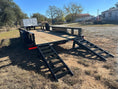 Load image into Gallery viewer, Ranch King 6'10"x20' Tandem Utility Trailer 14k STAND UP RAMPS - 2485 - J4 Trailer

