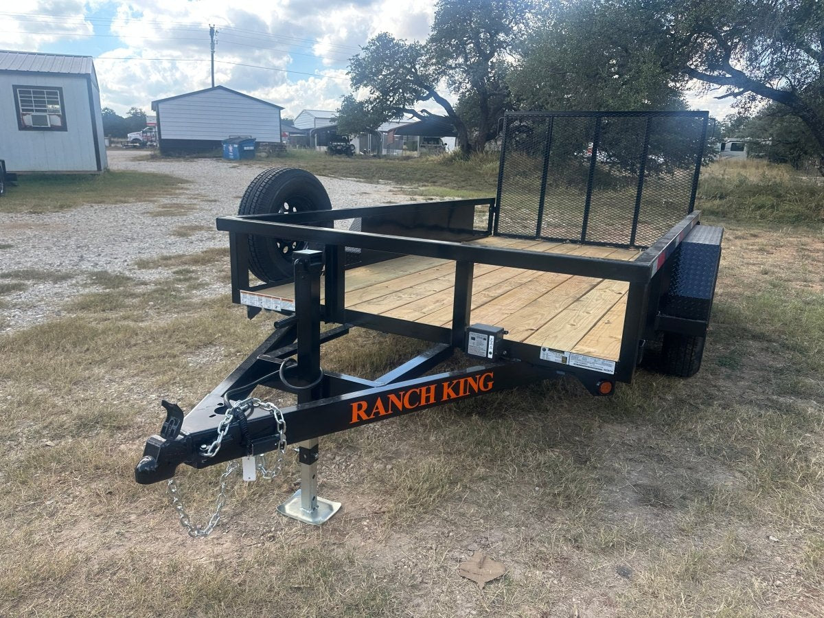 Ranch King 6'x12' Tandem Utility Trailer GATE - 2674 - J4 Trailer