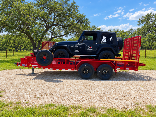 RENTAL Utility Equipment Trailer RENTAL - J4 Trailer