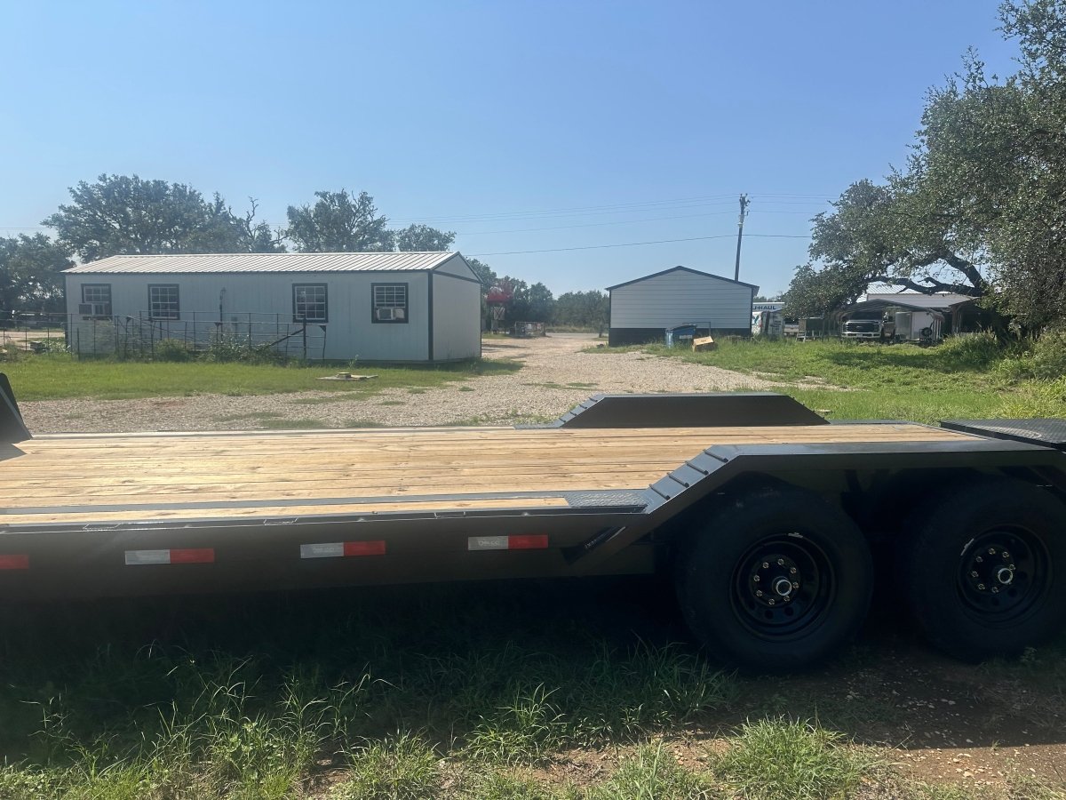 SALE - Delco 102"x24' Gooseneck Carhauler 14k - 1431 - J4 Trailer