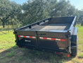 Load image into Gallery viewer, SALE - Delco 83"x14' Tandem Dump 14K - 9800 - J4 Trailer
