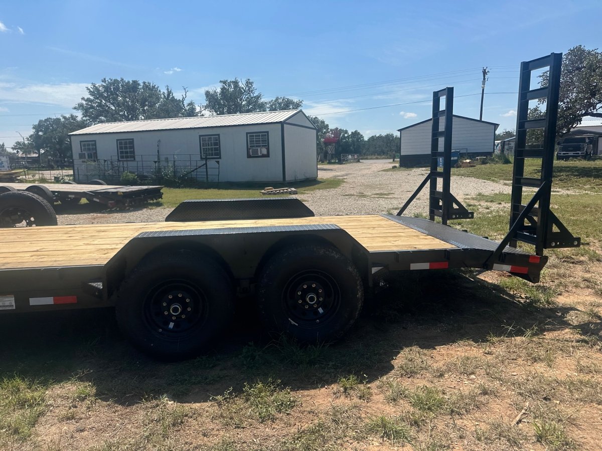 SALE - Delco 83"x20' Tandem Carhauler 14K - 1838 - J4 Trailer