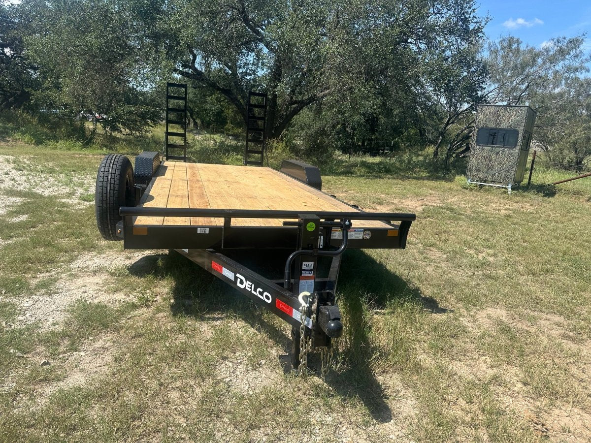 SALE - Delco 83"x20' Tandem Carhauler 14K - 1838 - J4 Trailer