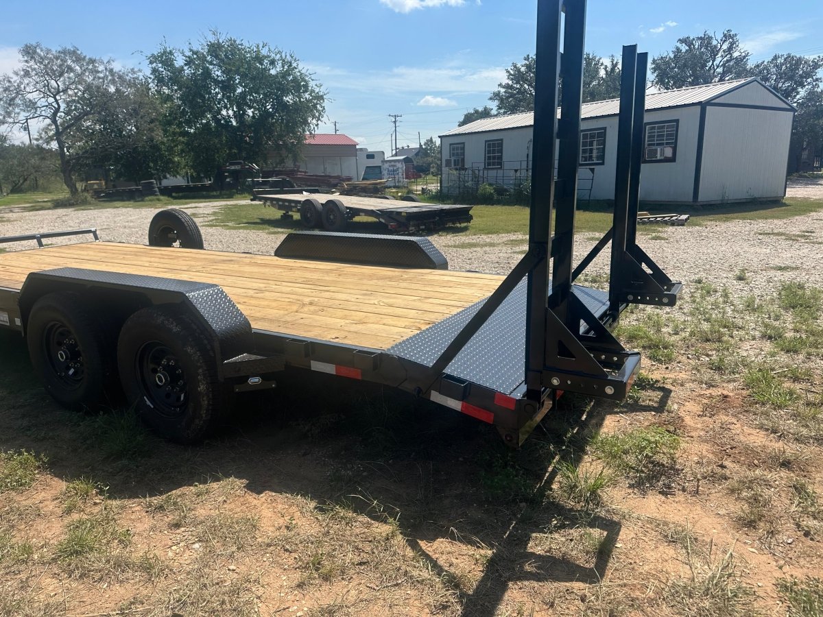 SALE - Delco 83"x20' Tandem Carhauler 14K - 1838 - J4 Trailer