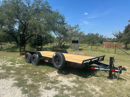 SALE - Delco 83"x20' Tandem Carhauler 14K - 1838 - J4 Trailer