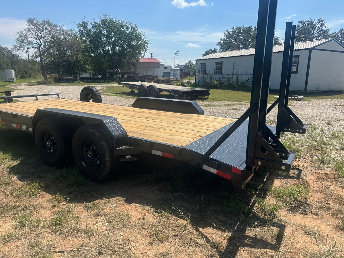 SALE - Delco 83"x20' Tandem Carhauler 14K - 1838 - J4 Trailer