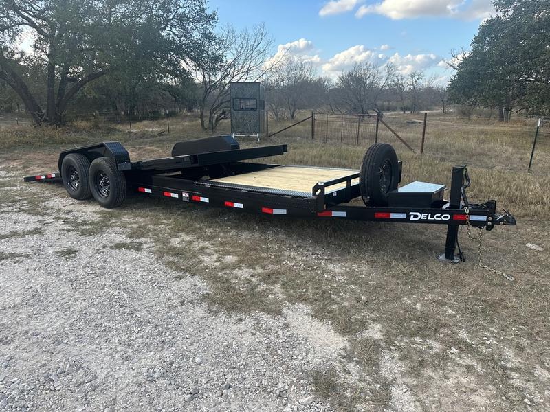 SALE - Delco 83"x22' - 6' Deck - Tandem Tilt - 8278 - J4 Trailer