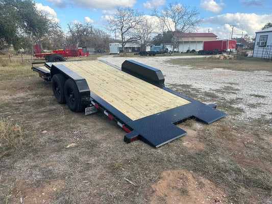 SALE - Delco 83"x22' - 6' Deck - Tandem Tilt - 8278 - J4 Trailer