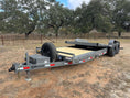 Load image into Gallery viewer, SALE - Delco 83"x22' - 6' Deck - Tandem Tilt Trailer GRAY - 3811 - J4 Trailer

