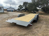 SALE - Delco 83"x22' - 6' Deck - Tandem Tilt Trailer GRAY - 3811 - J4 Trailer