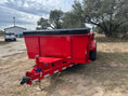 Load image into Gallery viewer, SALE - DP Platinumstar 83"x14' Eco Tandem 14k Dump RED - 1740 - J4 Trailer
