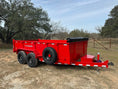 Load image into Gallery viewer, SALE - DP Platinumstar 83"x14' Eco Tandem 14k Dump RED - 1740 - J4 Trailer

