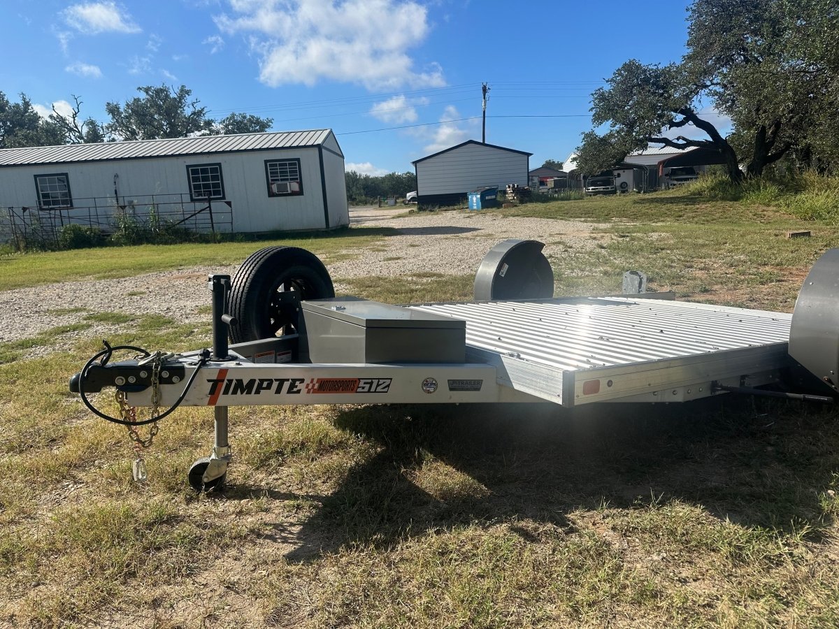 SALE Timpte - 78"x12' Power Tilt Aluminum Singe Axle Carhauler - 2278 - J4 Trailer