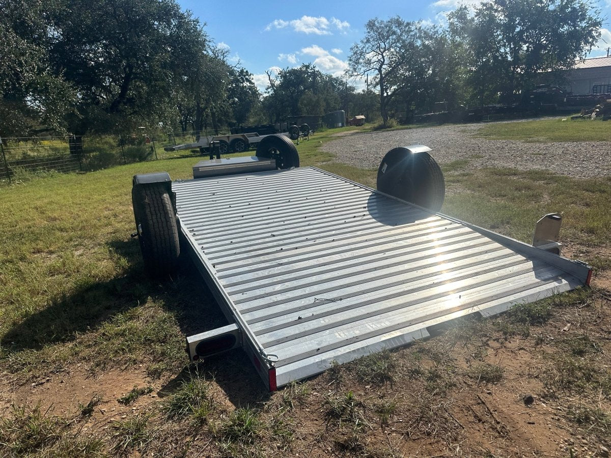 SALE Timpte - 78"x12' Power Tilt Aluminum Singe Axle Carhauler - 2278 - J4 Trailer