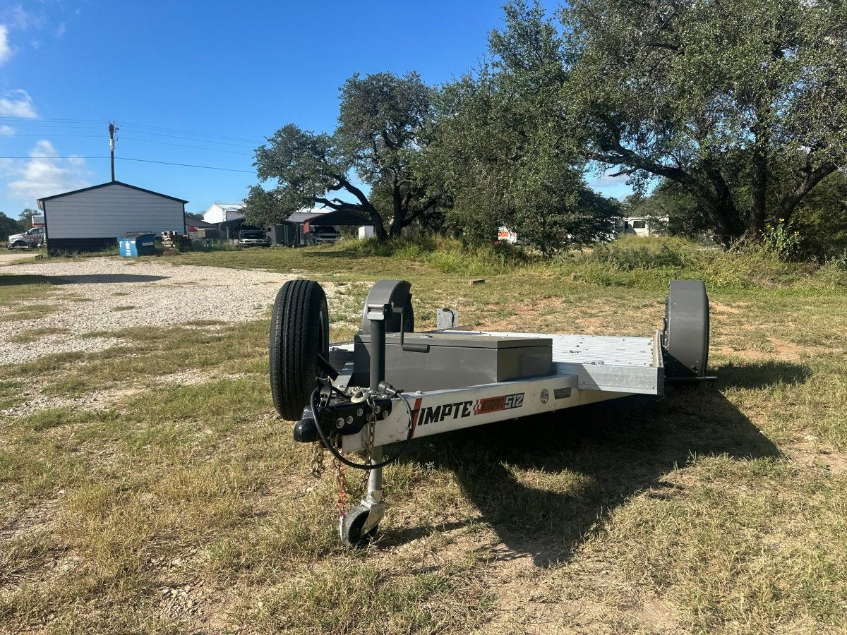 SALE Timpte - 78"x12' Power Tilt Aluminum Singe Axle Carhauler - 2278 - J4 Trailer