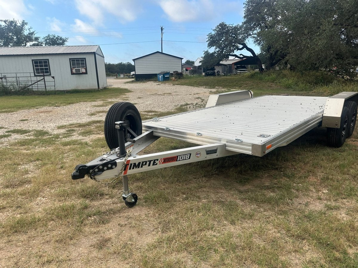 SALE Timpte 82"x18' Tandem Aluminum Carhauler - 2718 - J4 Trailer
