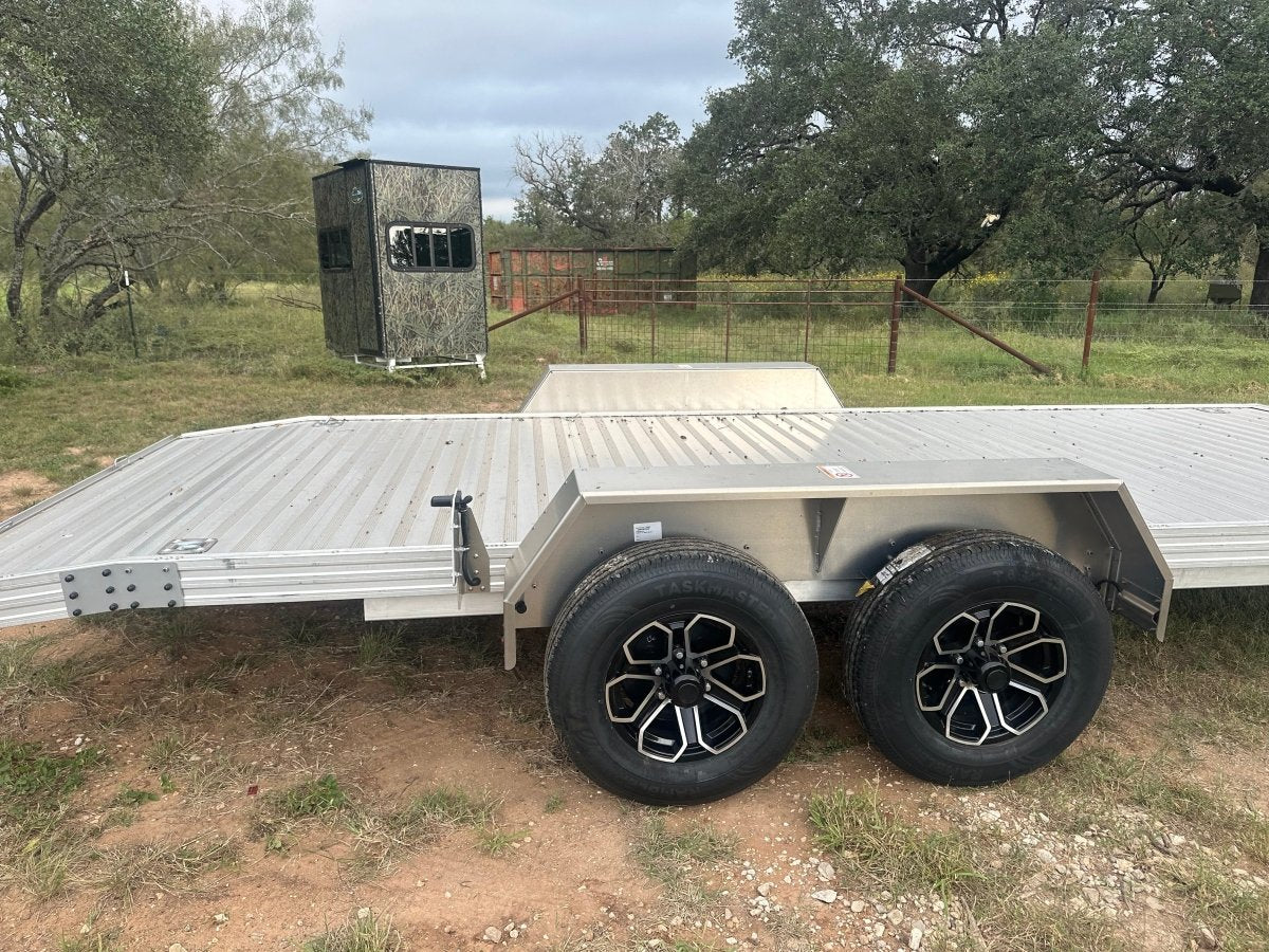 SALE Timpte 82"x18' Tandem Aluminum Carhauler - 2718 - J4 Trailer