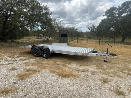 SALE Timpte 82"x18' Tandem Aluminum Carhauler - 2718 - J4 Trailer