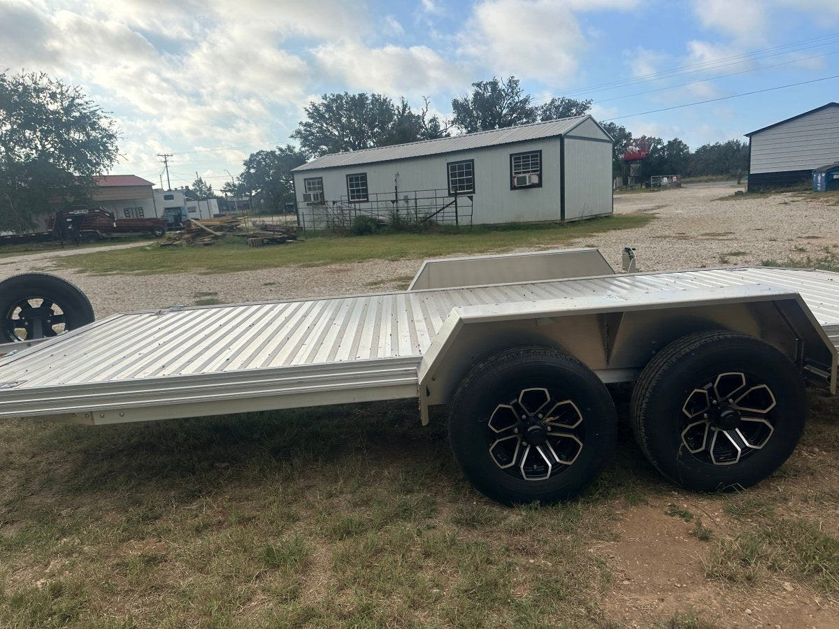 SALE Timpte 82"x18' Tandem Aluminum Carhauler - 2718 - J4 Trailer