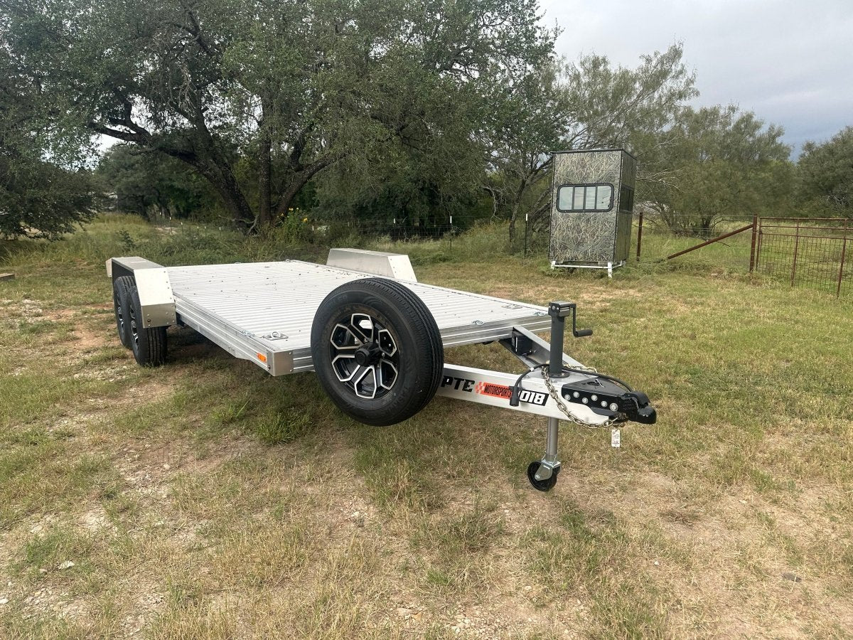 SALE Timpte 82"x18' Tandem Aluminum Carhauler - 2718 - J4 Trailer